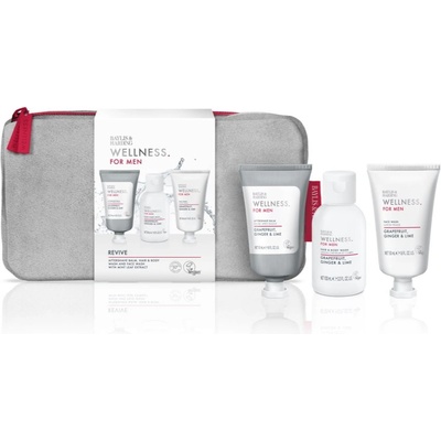 Baylis & Harding Wellness. For Men. Revive подаръчен комплект за тяло и лице за мъже Grapefruit, Ginger & Lime