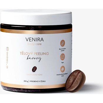 Venira telový peeling kávový 200 g