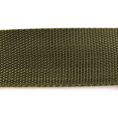 Polypropylénový popruh - khaki - šírka 4 cm