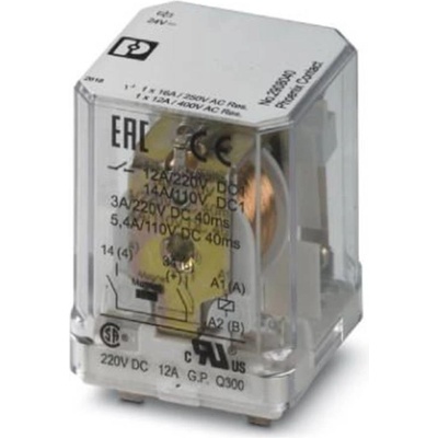 Phoenix Contact REL-PR1-24DC/1/MB, 2908040 relé, 440 V/AC, 16 A, 1 ks