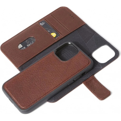 Decoded Leather Detachable Wallet iPhone 12 mini - hnedé