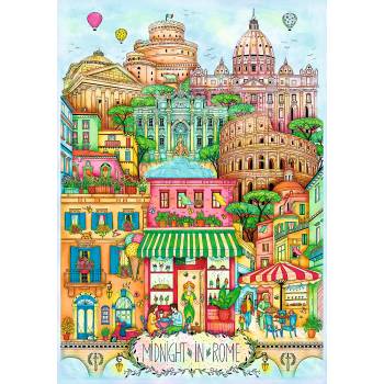 Trefl - Puzzle Midnight in Rome - 1 000 piese