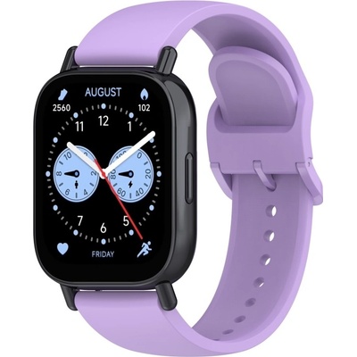 PROTEMIO 96044 BUTTERFLY Vymeniteľný remienok pre Xiaomi Redmi Watch 5 Lite fialový