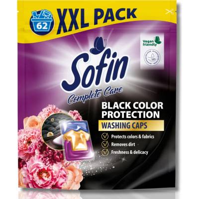 Sofin Kapsle na praní tmavého a černého prádla Black Ochrana barev 62 PD