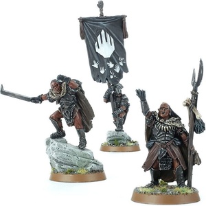 Games Workshop Fighting Uruk-hai Warrior Command Pack (99061462071)