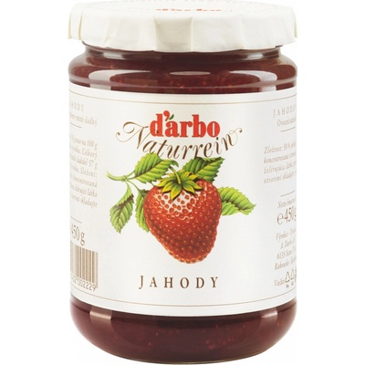 Darbo Džem zahradní jahody extra 450 g