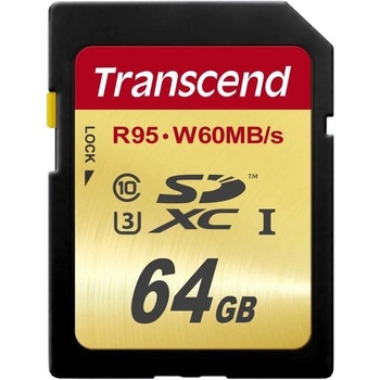 Transcend SDXC 64GB UHS-I U3 TS64GSDU3