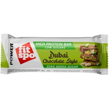 FIT SPO Power Bar - Dubai Chocolate Style [50 грама] Шоколад с шамфъстък