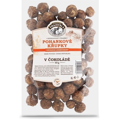 Šmajstrla Pohankový mlýn Šmajstrla Pohankové křupky v čokoládě 60 g