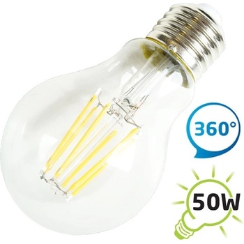 Tipa žárovka LED A60 E27 6W retro bílá teplá