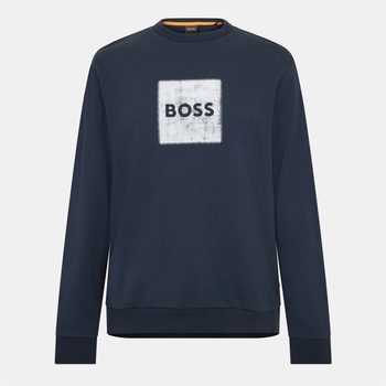 HUGO BOSS Блуза Boss Men's Stitch Crew Crew Sweatshirt - Navy 404