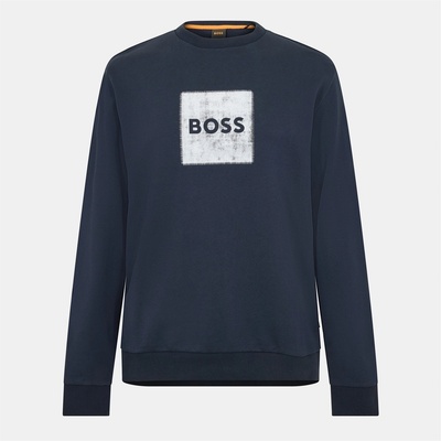 HUGO BOSS Блуза Boss Men's Stitch Crew Crew Sweatshirt - Navy 404