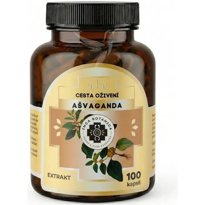 Ashwagandha Ašvaganda 100 kapsúl