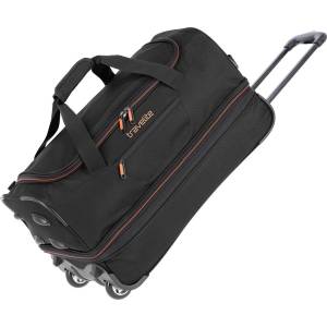 Travelite Basics Wheeled duffle S Black/orange