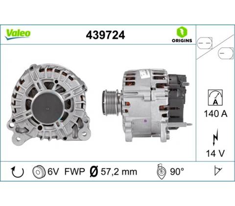 Alternátor VALEO 439724