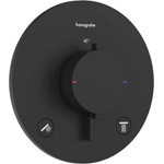 Hansgrohe Ecostat Comfort S - Термостатичен смесител за вграждане, за 2 извода, черен мат 33715670 (33715670)