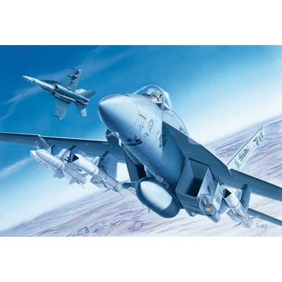 Hornet Model Kit letadlo 0083 F A 18E SUPER CO33 0083 1:72