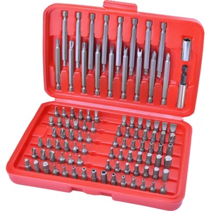 Extol пътна настилка klt. 98 бр. Cr. V. , плоски: 3-7mm, PH0-3, PZ0-3, HEX 1, 5-6mm, T и TTa 8-40, също с дълги битове
