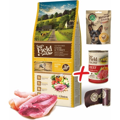 Sam's Field Gluten Free Adult Large Goose & Turkey 13 kg