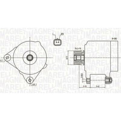 generátor MAGNETI MARELLI 063731762010