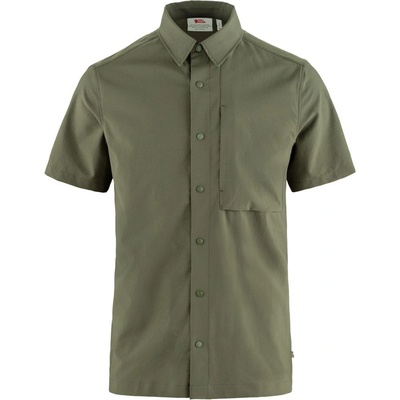 Fjällräven High Coast Pack košel'a krátký rukáv laurel green