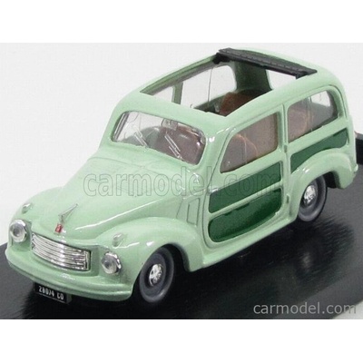 Brumm Fiat 500c Belvedere Open 1951 2 Tóny Zelené 1:43