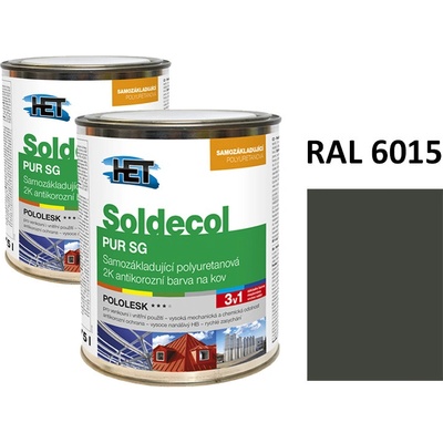 Soldecol PUR SG 0,75L RAL 6015