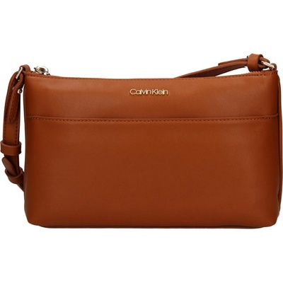 Calvin Klein dámská crossbody kabelka Monts koňak