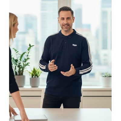 Lonsdale pánské tričko polo navy