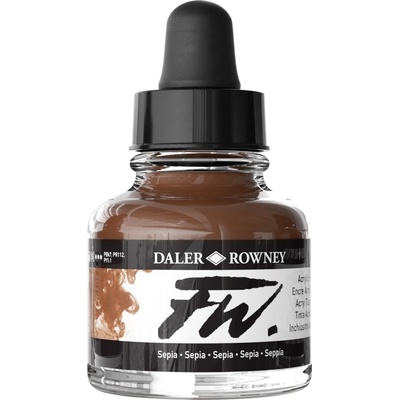 Daler Rowney FW Akrylový tuš Sepia 29,5 ml 1 ks
