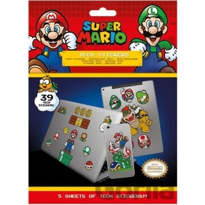 Sada Samolepek Super Mario Bonton Film