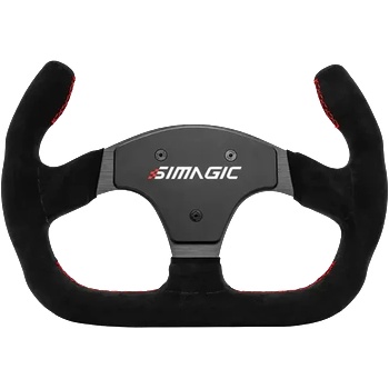 Simagic C-Shaped Steering wheel without HUB, 325mm, Suede. S406 (P-325C(SUEDE))
