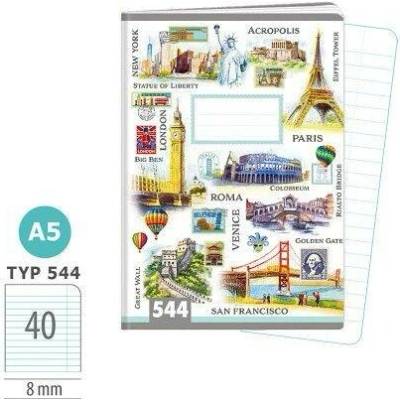 ARGUS Sešit A5 TYP 544 Travel Time