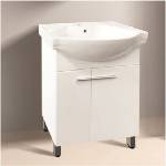 InterCeramic Мебел за баня pvc icp 7055 - 2 врати с порцеланов умивалник 4760 (icp 7055)