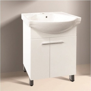 InterCeramic Мебел за баня pvc icp 7055 - 2 врати с порцеланов умивалник 4760 (icp 7055)