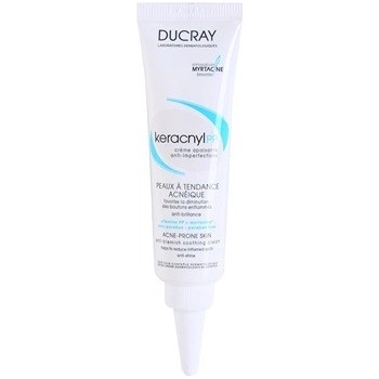 Ducray Keracnyl zklidňující krém proti nedokonalostem pleti Anti-Blemish Soothing Cream 30 ml