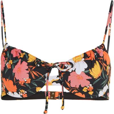 O'Neill Дамско бикини горнище O'neill Women's Avalon Wire Top Bikini top - Black Bluemchen - размер 34 (EU) (150-4366-0111)
