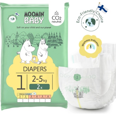 Moomin Baby 2 Newborn 3–6 kg 2 ks