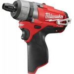 Milwaukee M12 CD-0 (4933440450) Акумулаторна отвертка, винтоверт