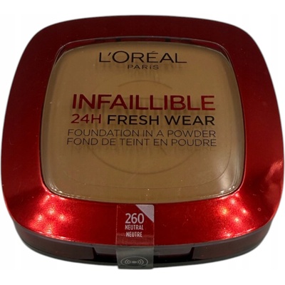 Lisovaný pudr L'Oréal Paris 260 Golden Sun 9 g