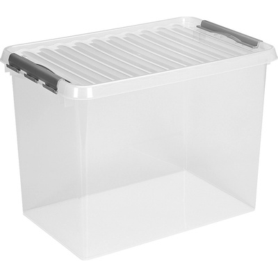 Q-Line Box s vekom 60 × 40 × 42 cm 72 l transparentný 83600609