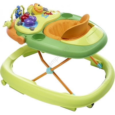 Chicco - Бебешка проходилка WALKY TALKY 2xAA зелен (AG0678)