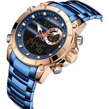 Naviforce Часовник naviforce sc-14608 - Син / Златен / Розов kp14608 (sc-14608)
