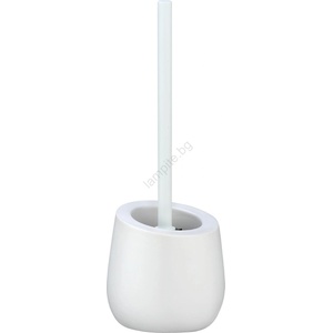 WENKO 23646100 - Четка за WC BADI 13, 5 x 38 см, бяла (WE0037)