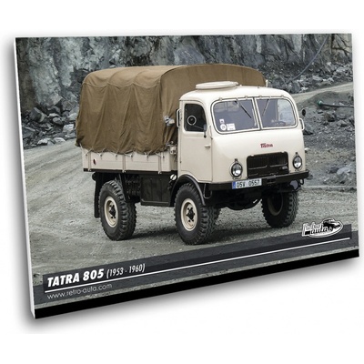 Obraz č. 09 - Tatra 805 (1953 - 1960) 100 x 70 cm