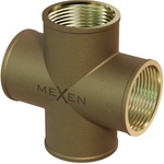 Mexen BRASS месингов четворник 3/4 GW x 3/4 GW x 3/4 GW x 3/4 GW - W97418-34343434 (W97418-34343434)