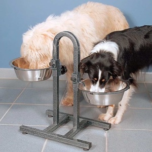 TRIXIE Dog Bar - Комплект две купи с подвижна стойка 2 х 2.8 л 43 см