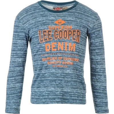 LEE dětské tričko COOPER MID BLUE