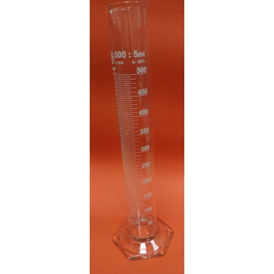 Odměrný válec nízký 500 ml tř. B