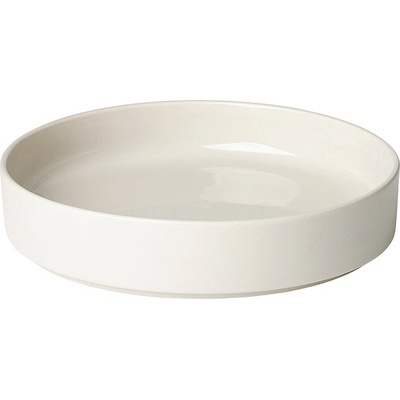 Blomus Hluboký talíř PILAR 20 cm krémový